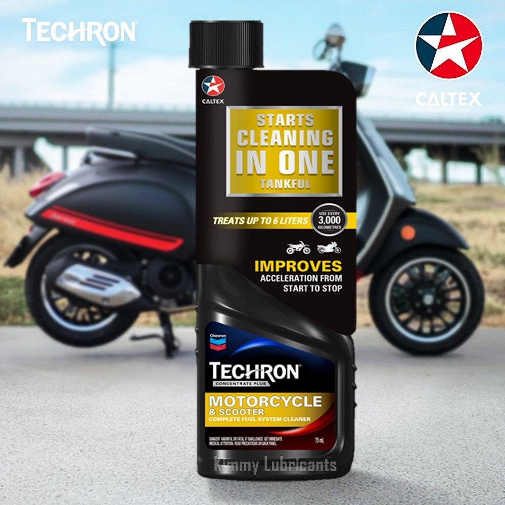 Dung Dịch Vệ Sinh Kim Phun Buồng Đốt Dành Cho Xe Máy Techron Concentrate Plus 75ml - Caltex Cacbon Cleaner