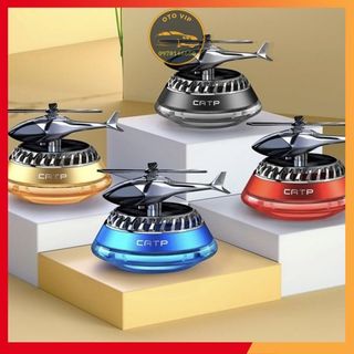 Mô hình máy bay CATP kèm tinh dầu sử dụng năng lượng mặt trời, khuếch tán hương thơm, khử mùi xe hơi hiệu quả