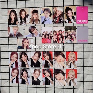 Chính hãng - Photocard IVE I've mine - thẻ ảnh card IVE Starship