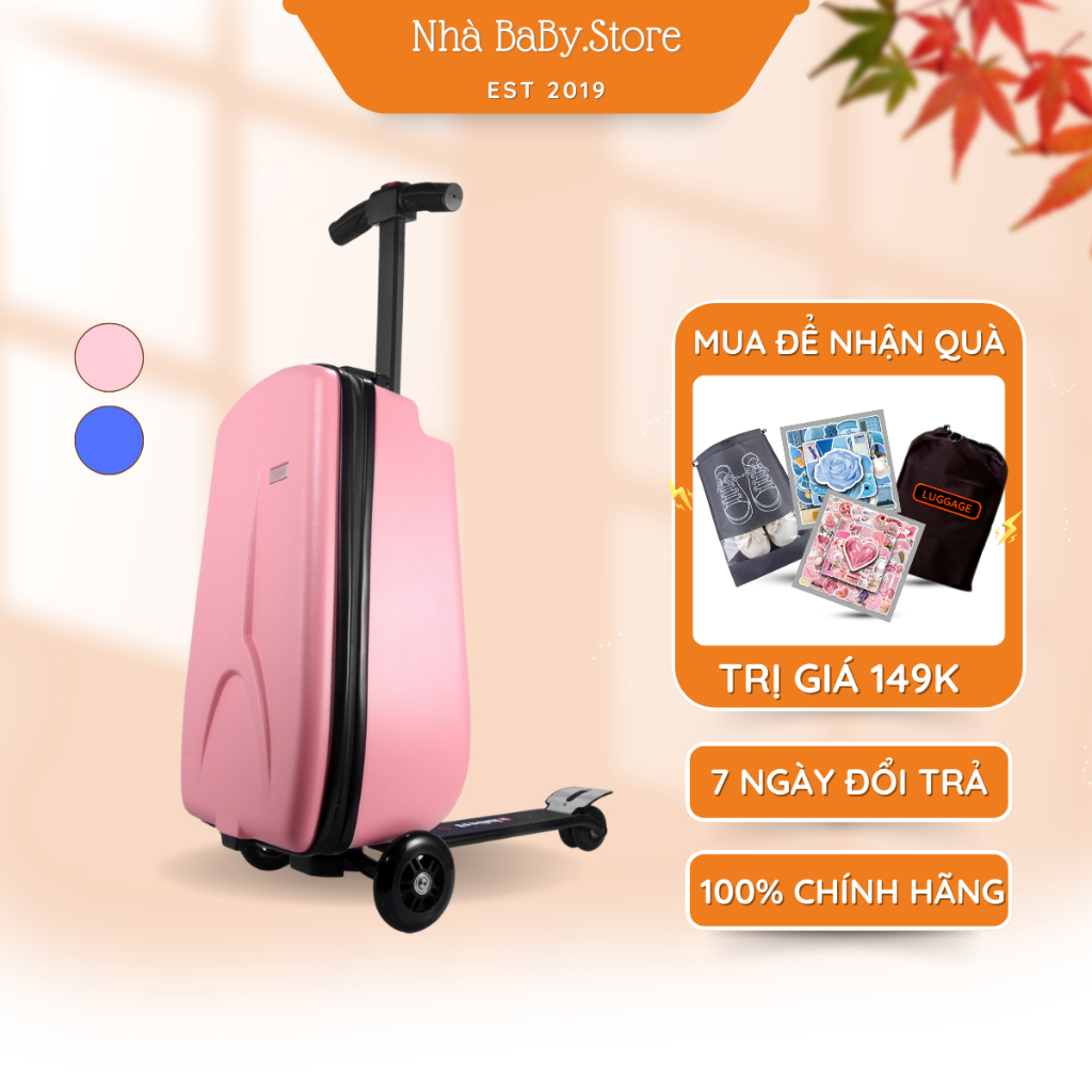 Vali 2in1 Xe Scooter IUBEST cao cấp dòng trẻ em 22L