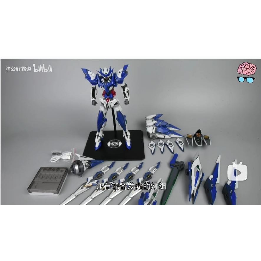 Mô Hình Lắp Ráp Metal Build Steel Legend 1/60 Gundam Exia Amazing tặng LED