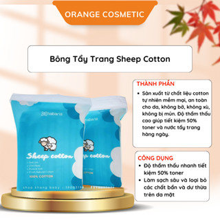 Bông Tẩy Trang cừu Habaria Sheep Cotton 234 Miếng
