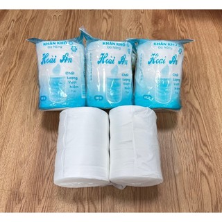Cuộn khăn lau đa năng, giấy lau đa năng 300 tờ, khăn lau cho bé tiện dụng 88428