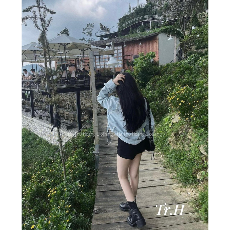 Áo bò khóa đai zara