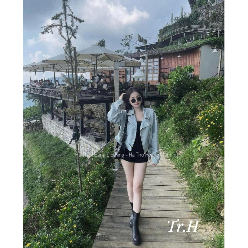 Áo bò khóa đai zara