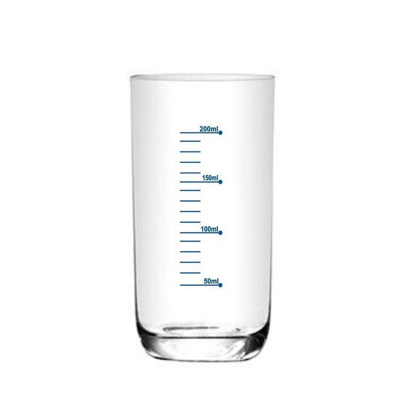 Ly Thủy Tinh Chia Vạch Chính Xác Dùng Pha Sữa