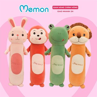 Gối Ôm Hình Thú Cho Bé, Bông Gòn Cao Cấp Memon