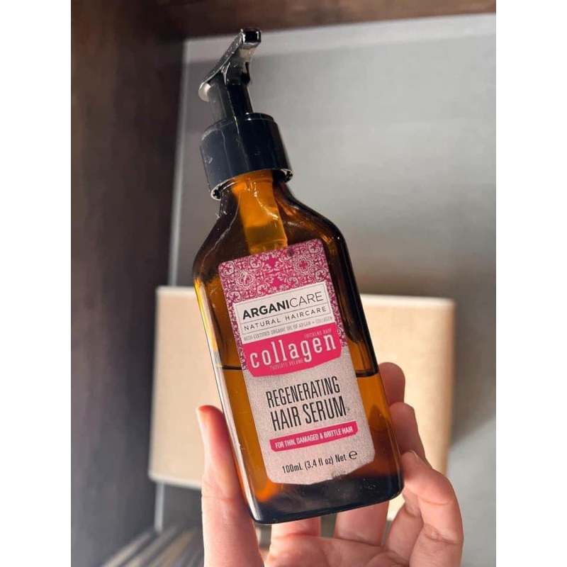 Tinh dầu dưỡng tóc collagen Arganicare 100ml
