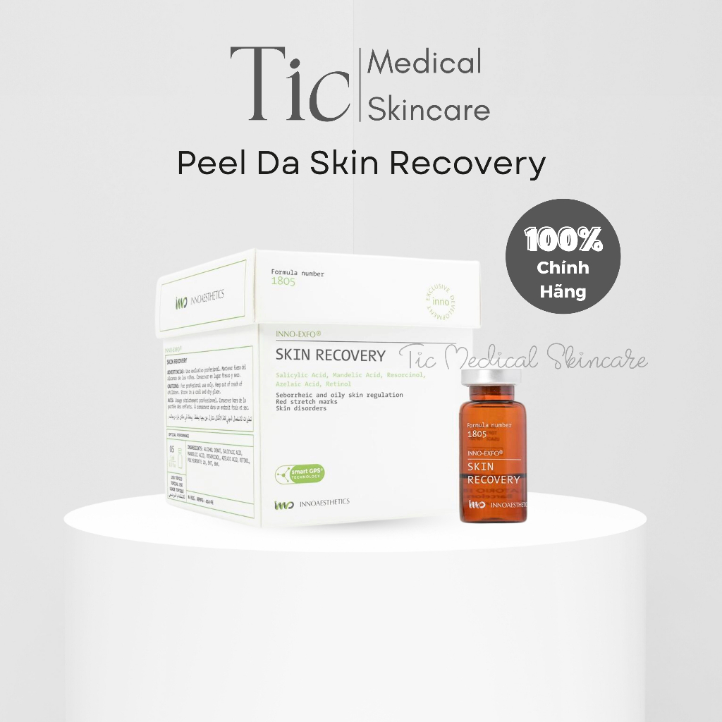 Peel Inno Skin Recovery Giảm Mụn, Mờ Thâm, Tái Tạo Da 5ml - Tic Medical Skincare