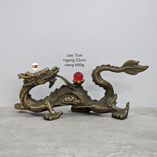 Rồng phun châu bằng đồng phong thuỷ