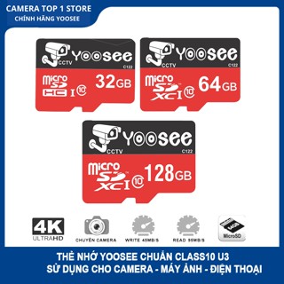   Mẫu Mới  Thẻ Nhớ Yoosee 128Gb 64Gb 32Gb Tốc Độ Cao 