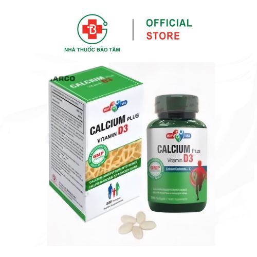 VIÊN UỐNG CALCIUM PLUS VITAMIN D3
