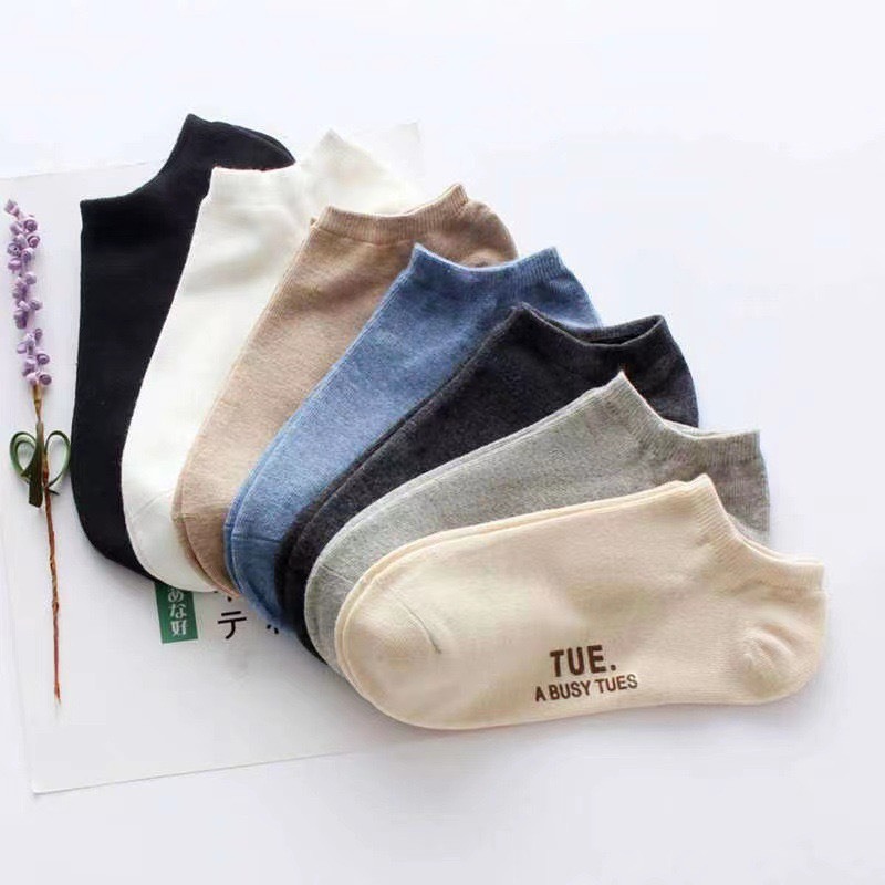 Sét 7 Đôi Tất 7 Ngày Trong Tuần Cho Nam Nữ