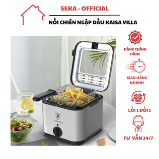 Nồi chiên ngập dầu Kaisa Villa JD-8041 công suất 1000W dung tích 2.5L, bếp chiên nhúng điện đa năng tiện lợi BH 12 tháng