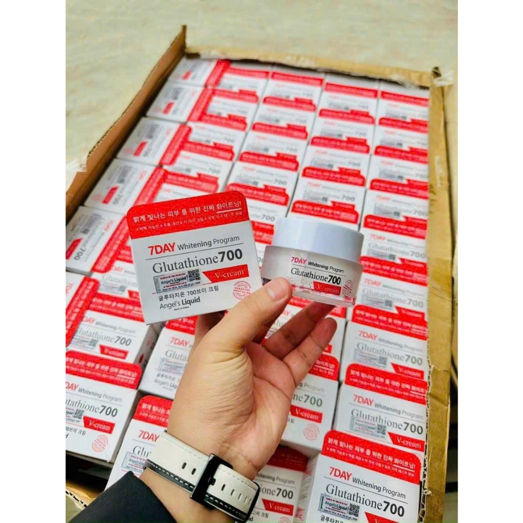 Kem Dưỡng Trắng Angel’s Liquid 7day Glutathione 700 V-Cream