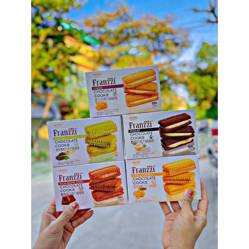 Bánh quy kem Franzzi hộp 58g