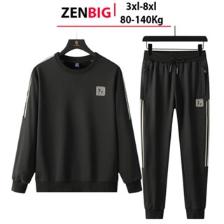  Bộ nỉ thu đông nam big size cáo cấp ZENBIG dành cho người mập người béo big size từ 80-140kg 