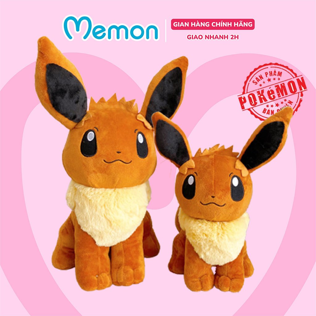 Gấu Bông Eevee Pokemon Cao Cấp Memon