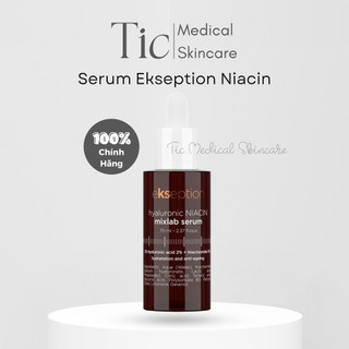 Serum sáng da giảm mụn ekseption hyaluronic niacin 75ml - tic medical skincare