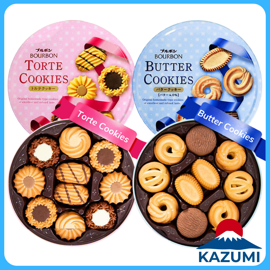 Bánh quy bơ Nhật Bourbon Butter Cookies 60 chiếc [T8/2024]