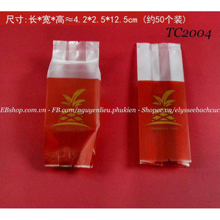 Túi đựng bánh Dứa hình quả Dứa 50 chiếc