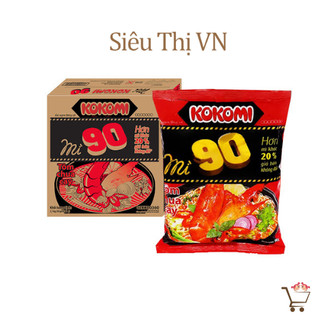   Chính Hãng Thùng 30gói Mì Kokomi 90 tôm chua cay mì xào hải sản bò xốt x 90g 
