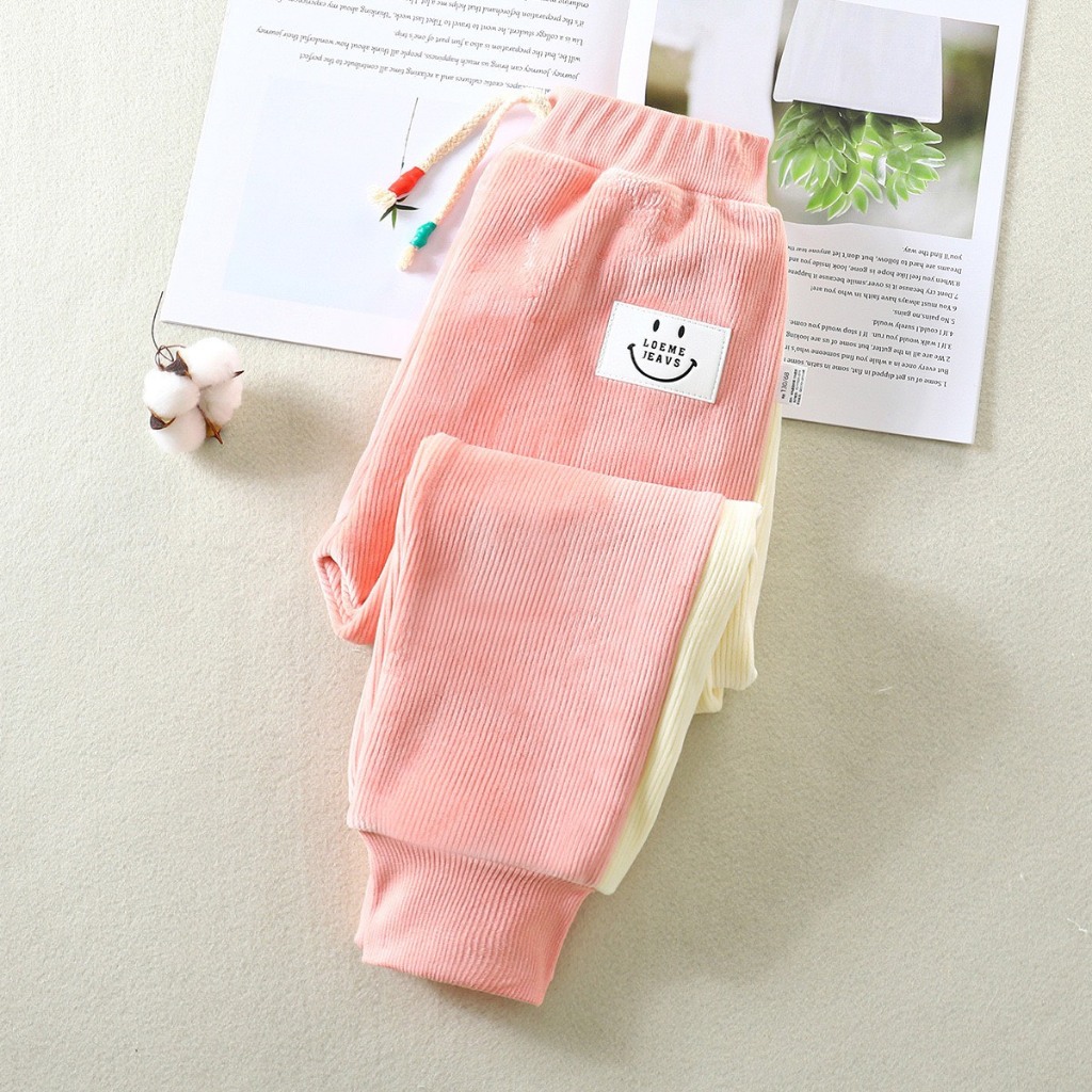 Quần Dài Thể Thao Lót Lông Cừu Giữ Ấm Dành Cho Bé Trai Bé Gái