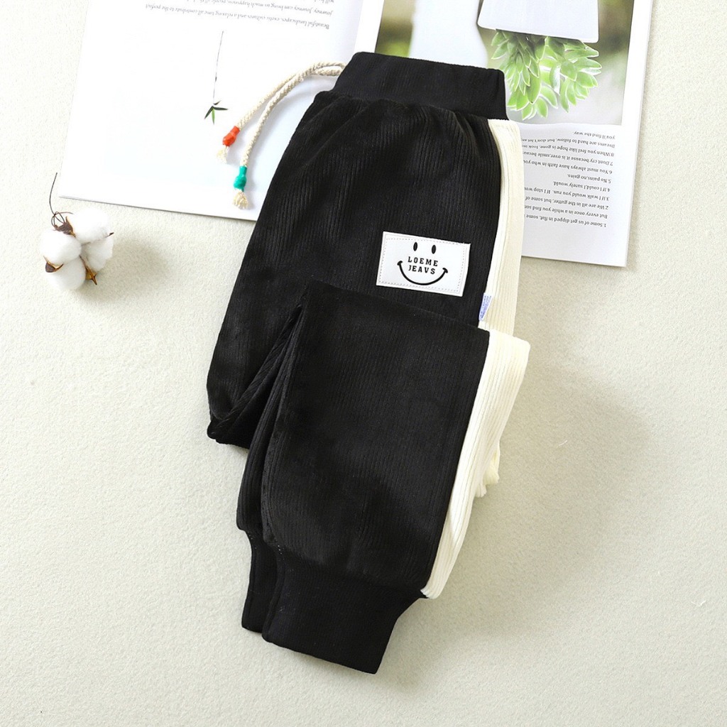 Quần Dài Thể Thao Lót Lông Cừu Giữ Ấm Dành Cho Bé Trai Bé Gái