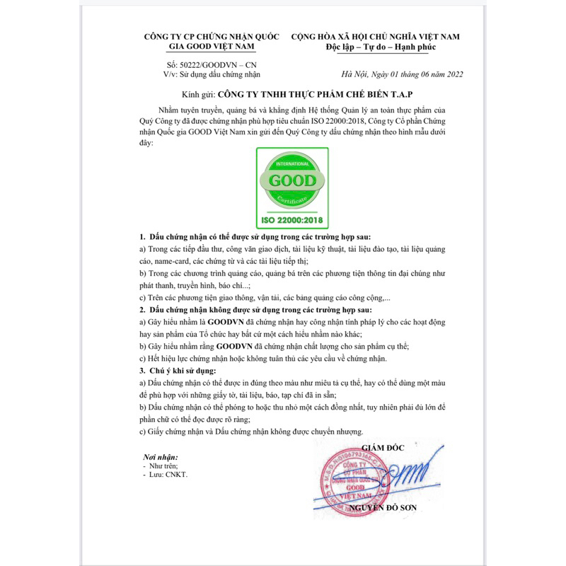 Chân Gà T.A.P 50g Giòn Dai Thơm Ngon Đảm Bảo An Toàn Vệ Sinh, T.A.P Food, Ăn Vặt Nana