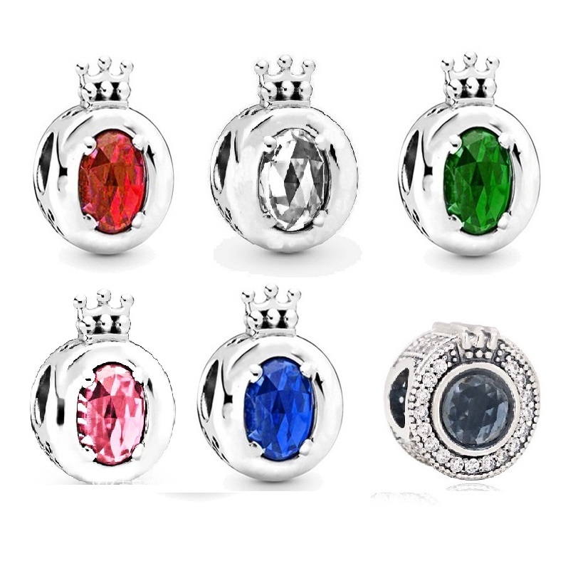 Charm vương miện đính đá