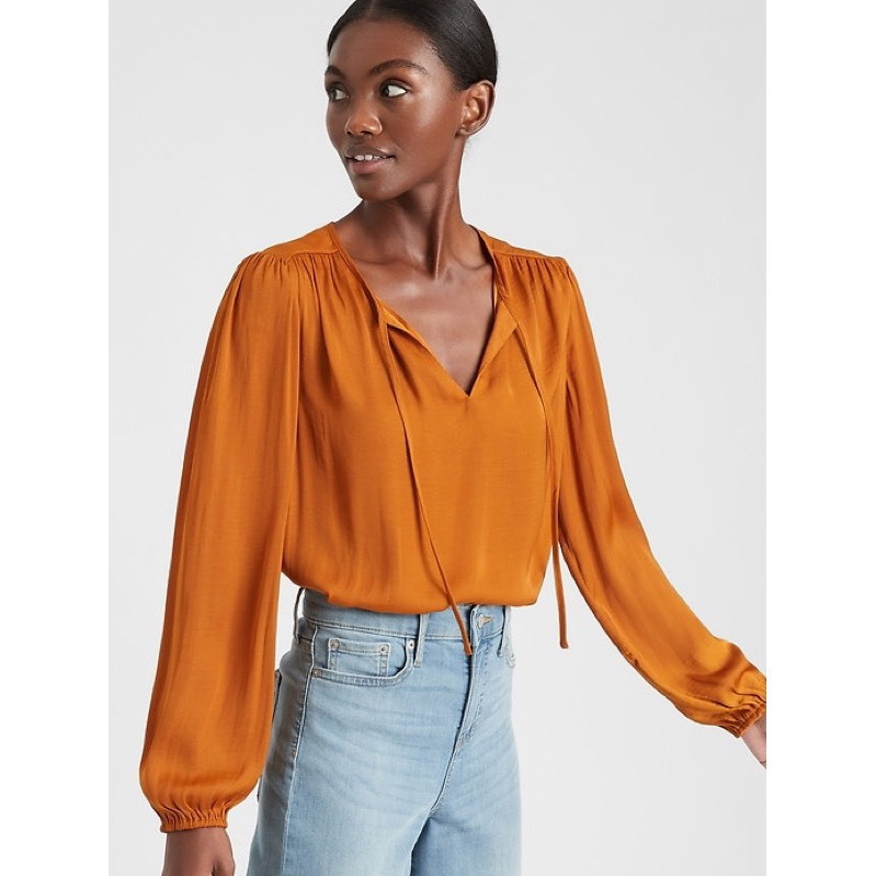 Sơ mi Bana.na Republic xuất dư xịn, chất lụa xịn mềm mát