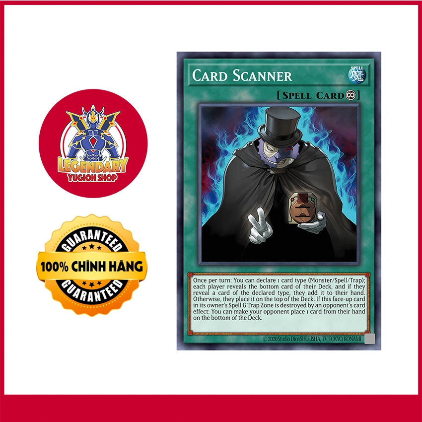 [Thẻ Bài Yugioh Chính Hãng] Card Scanner