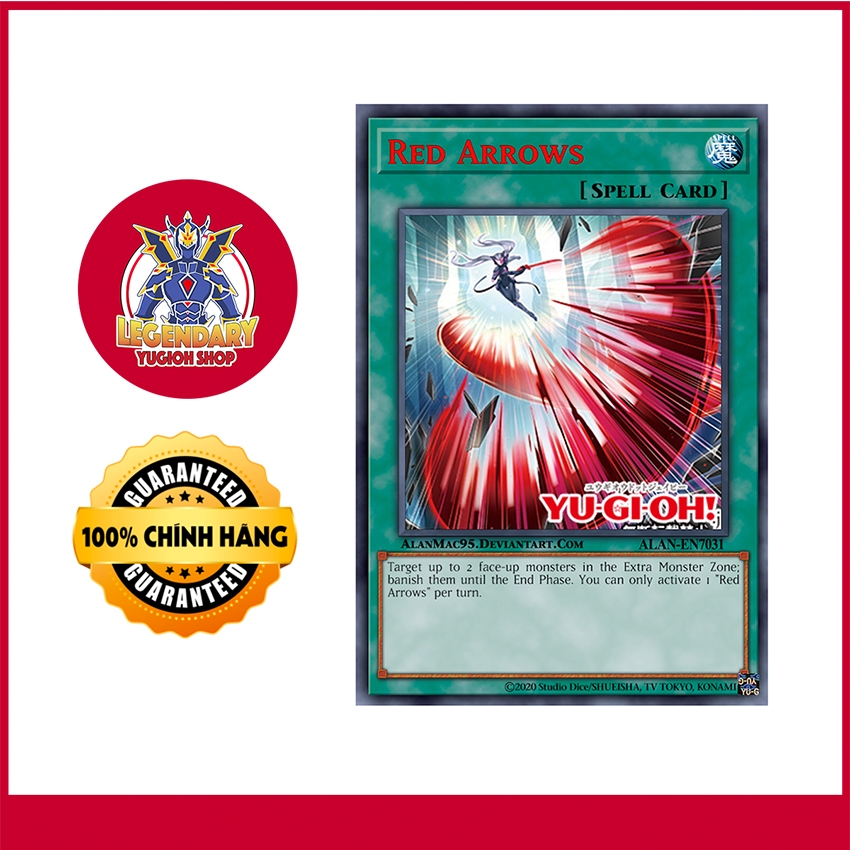 Thẻ Bài Yugioh Chính Hãng] Red Arrows