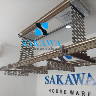 Giàn phơi thông minh điện tử sakawa s325k