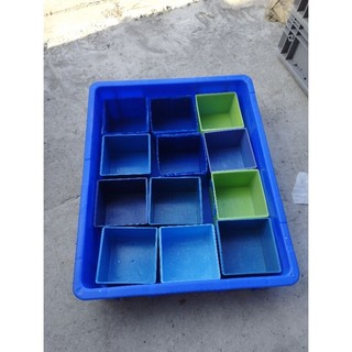 Khay nhựa B9 đựng đồ công nghiệp kt 49x39x12 cm