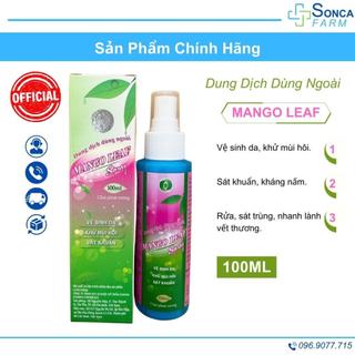 Dung Dịch Dùng Ngoài Mango Leaf Sát Khuẩn, Vệ Sinh Da 100ml
