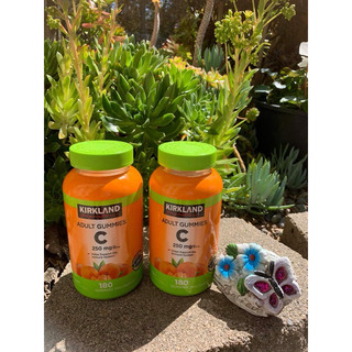 [Hoả tốc] Kẹo dẻo bổ sung Vitamin C Kirkland Adult Gummies C 250mg 180 viên của Mỹ