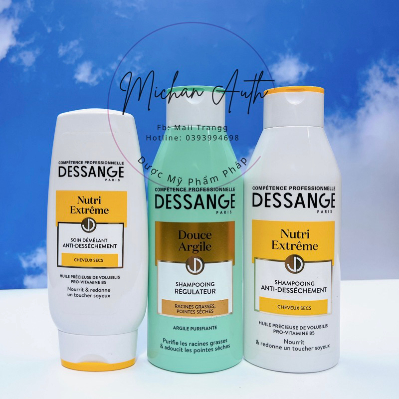 Dầu Gội Dessange Dành Cho Tóc Dầu
