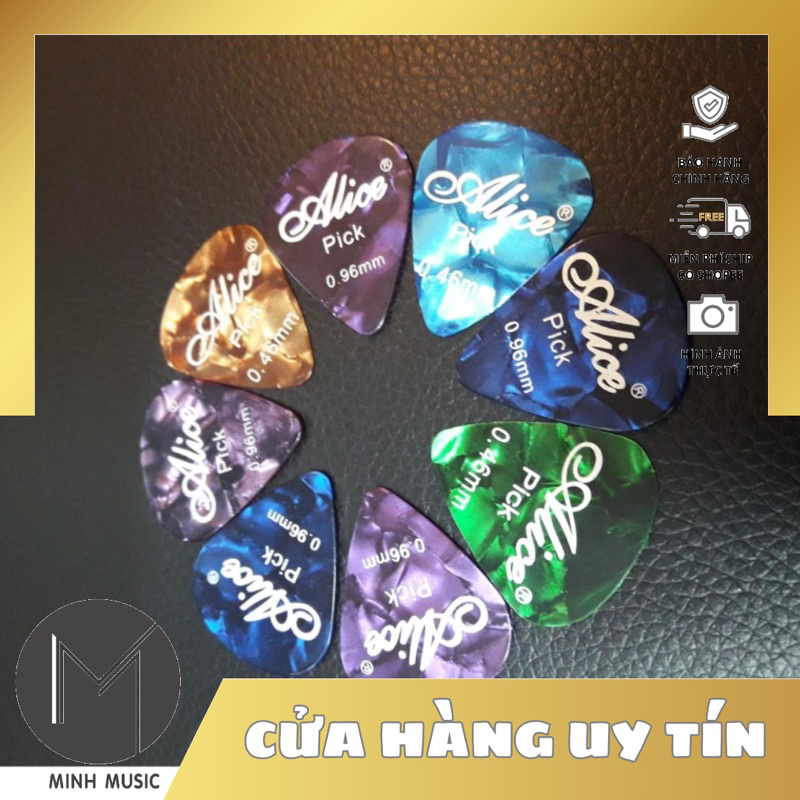 Combo 5 phím đàn guitar Alice