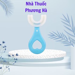 Bàn chải đánh rẳng chữ U silicon cho bé. Bàn chải chữ U cho bé từ 2-6 tuổi