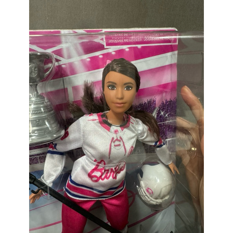 Búp bê barbie Hockey Player