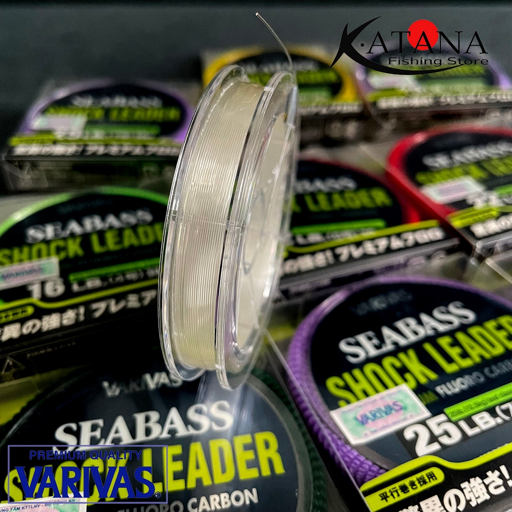 Dây Câu Fluoro Carbon - Varivas Seabass Shock Leader - Made in Japan - Dây Chính Hãng