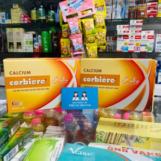 Mẫu Mới Calcium Corbiere Extra & Calcium Corbiere Extra Kids - Bổ Sung Canxi - Hộp 30 ống