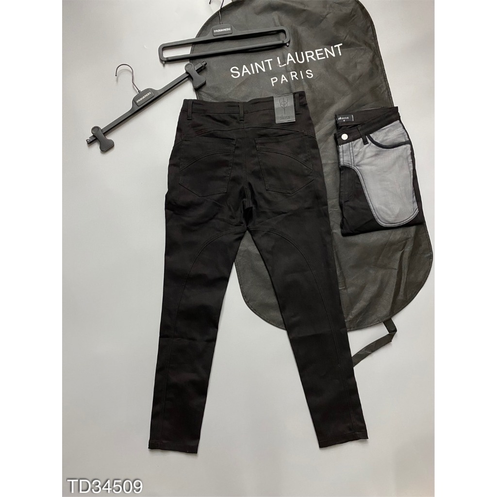 Quần Jean Obsess Mix Họa Tiết Túi Quần Siêu Đỉnh - Quần Jeans Obsess Đen Trơn Phối Túi Màu Tinh Tế hot trend 2023