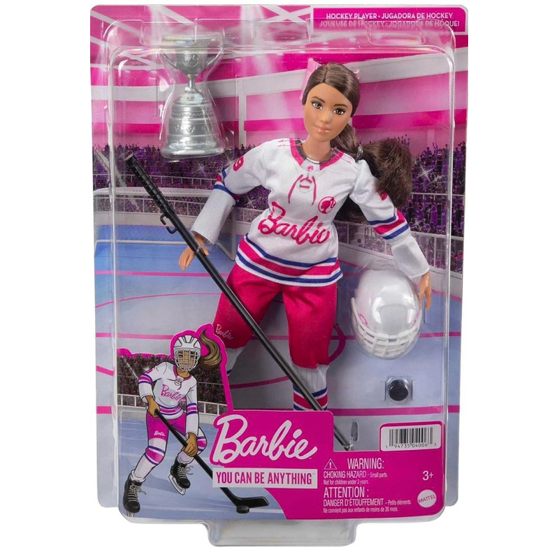 Búp bê barbie Hockey Player
