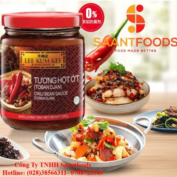 Tương Hột Ớt Chilli Bean  Lee Kum Kee - 226 Gram