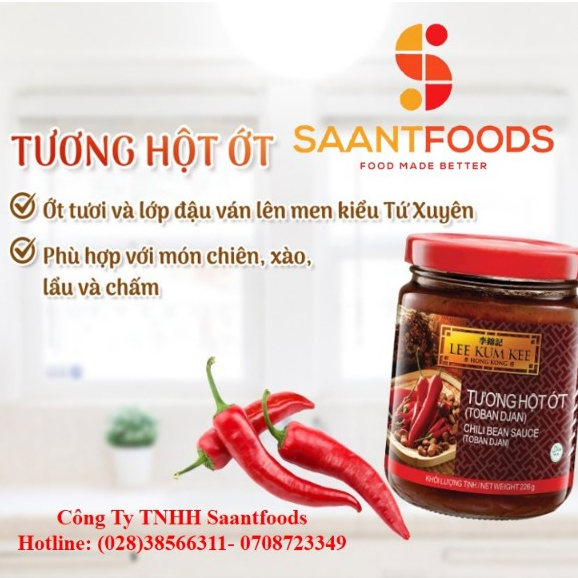 Tương Hột Ớt Chilli Bean  Lee Kum Kee - 226 Gram