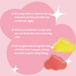 Combo kẹo dẹo bổ sung thuần chay Nali PMS và PURE