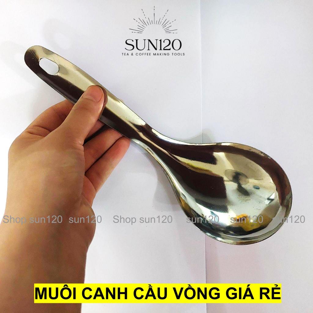 Muôi múc cơm canh inox cầu vồng giá tốt