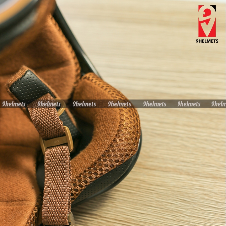 Mũ Bảo Hiểm 3/4 Kính Âm Napoli Cho Bé Cao Cấp - Hồng Elsa